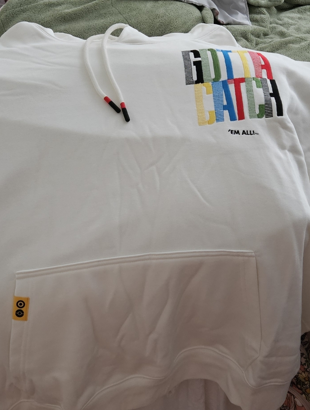 TRADE ONLY: NWT Target x Pokemon White Hoodie 'Catch Em' Graphic--XXL. Want XL.